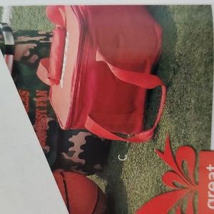 Insulated Lunch Bag Orange NEW Home Interiors Penelope Ann collection